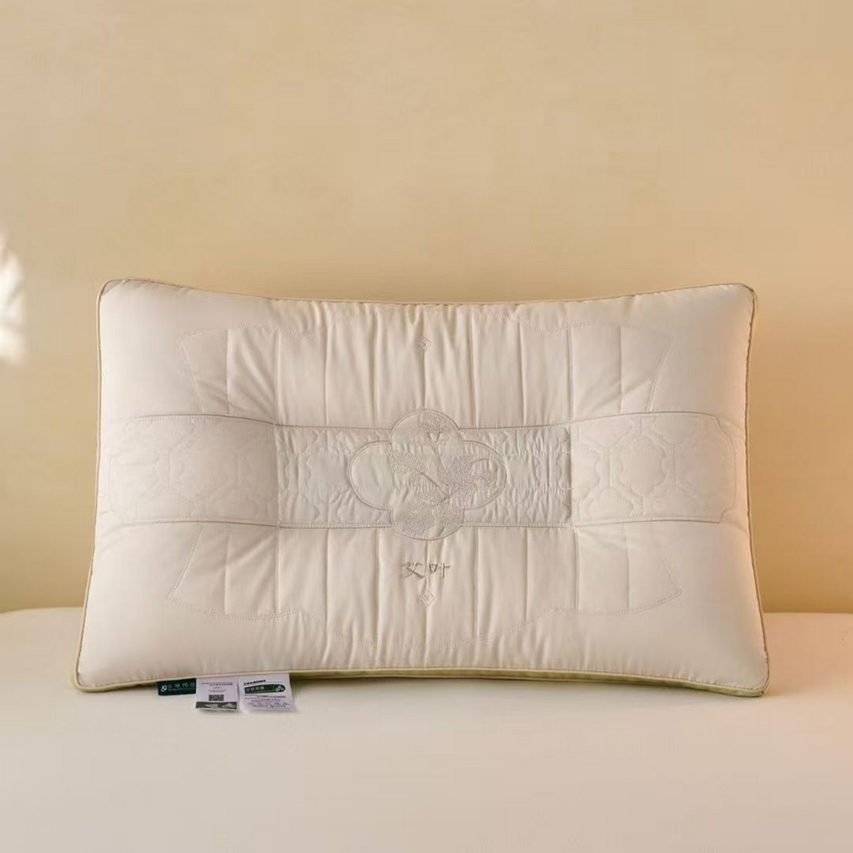 91家纺网 家纺一手货源 找家纺 （总）剑桥枕业 2026新款艾草立体驱蚊护颈枕头艾绒驱寒枕芯