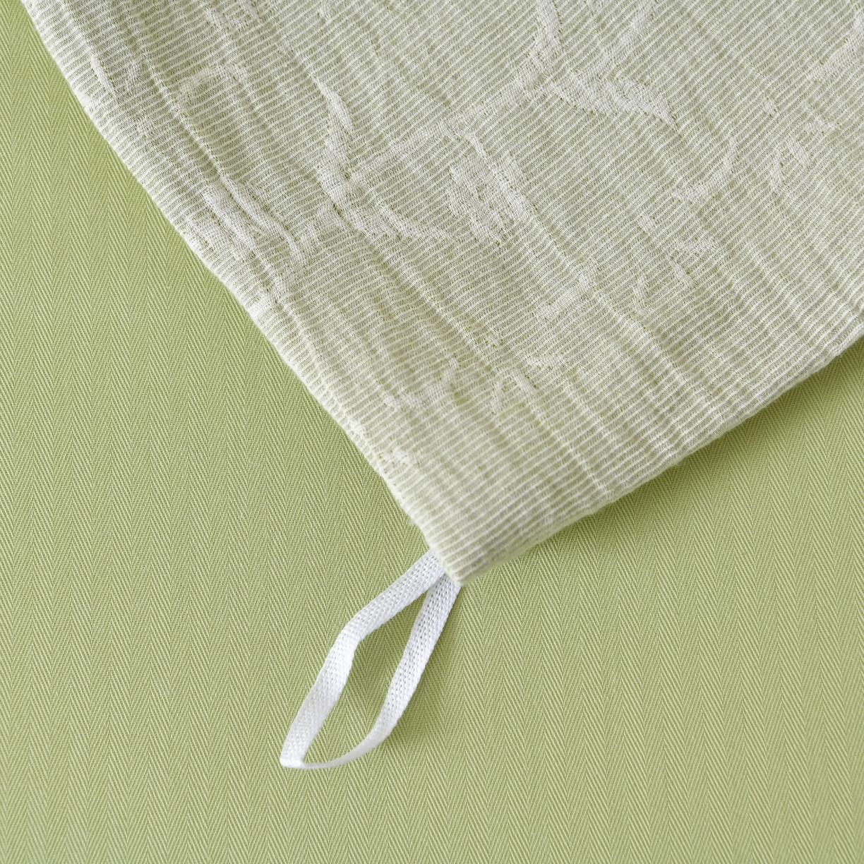 91家纺网 家纺一手货源 找家纺 （总）菡宝 2026新款人字纹全棉色织提花四件套-浪漫花蕴 