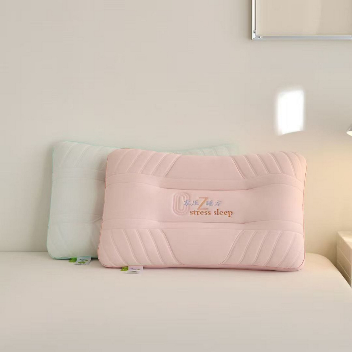 91家纺网 家纺一手货源 找家纺 （总）剑桥枕业 2026新款零压Z睡方定型护颈枕芯凉感夏天羽丝枕头