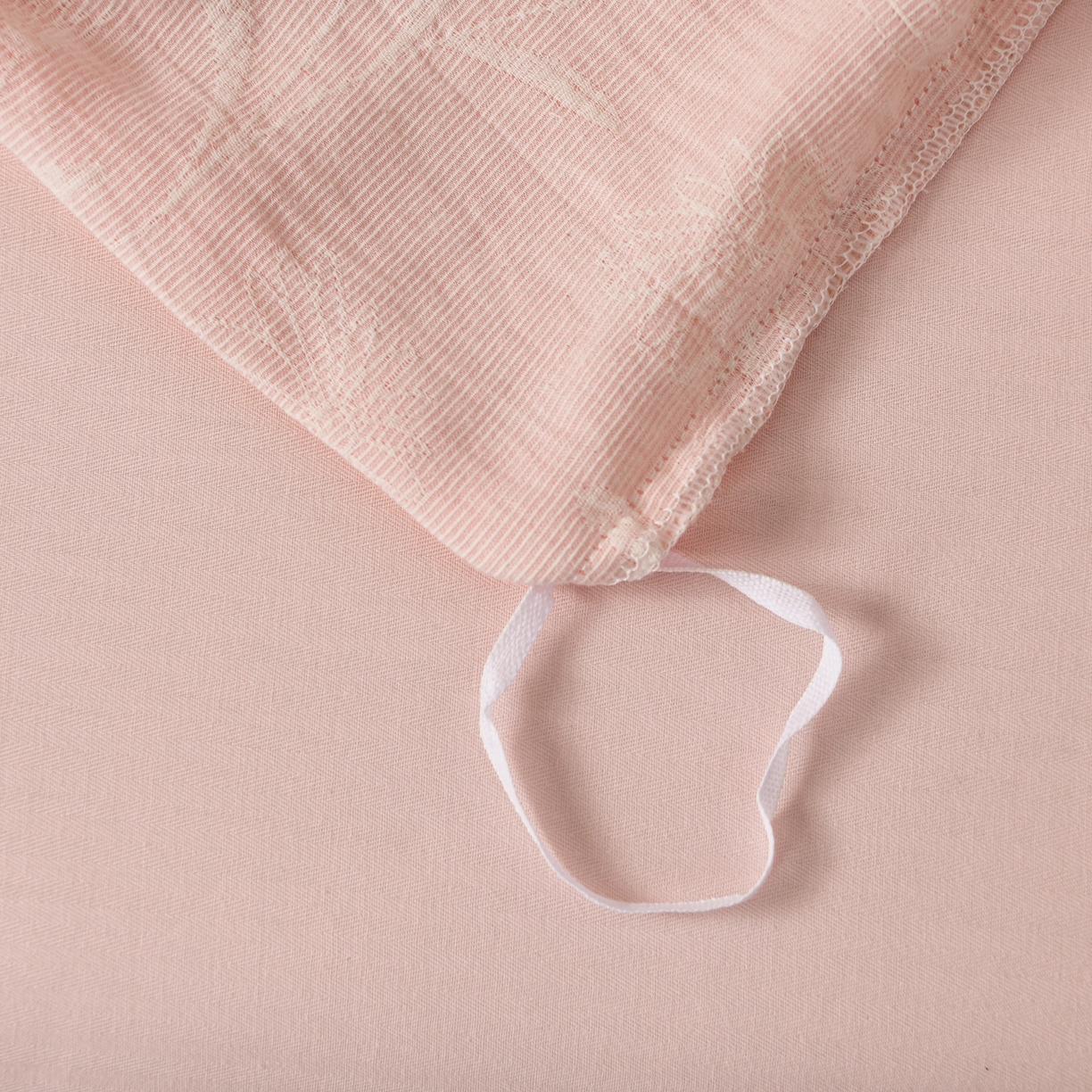 91家纺网 家纺一手货源 找家纺 （总）菡宝 2026新款人字纹全棉色织提花四件套-流风余韵 