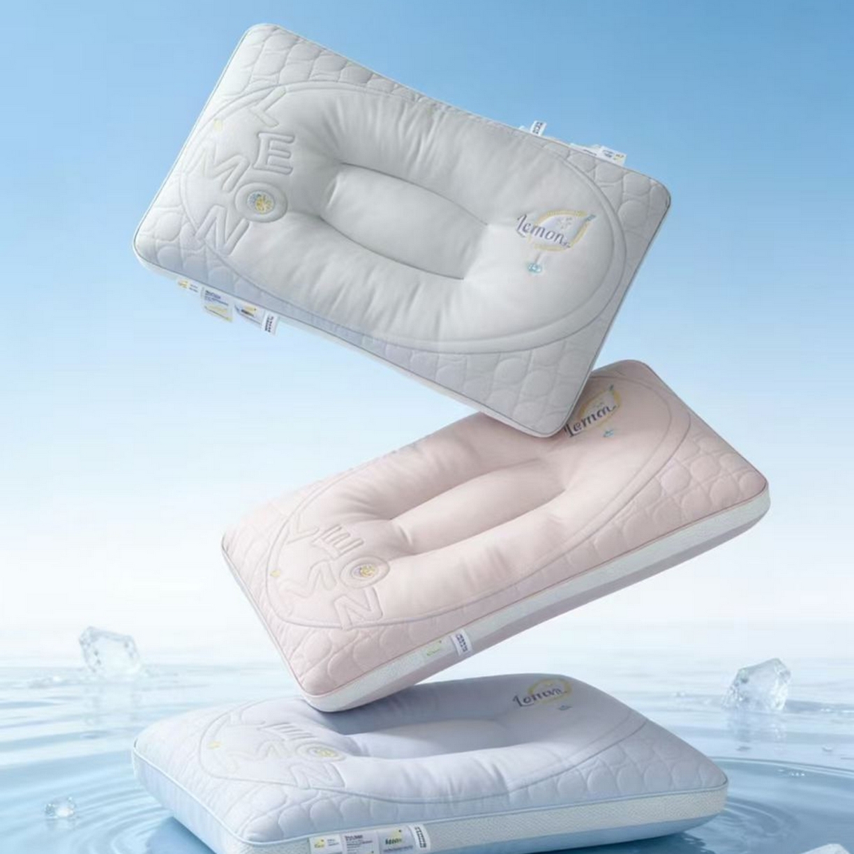 91家纺网 家纺一手货源 找家纺 （总）剑桥枕业 2026新款板蓝根抗菌羽丝定型枕芯抑菌立体枕头