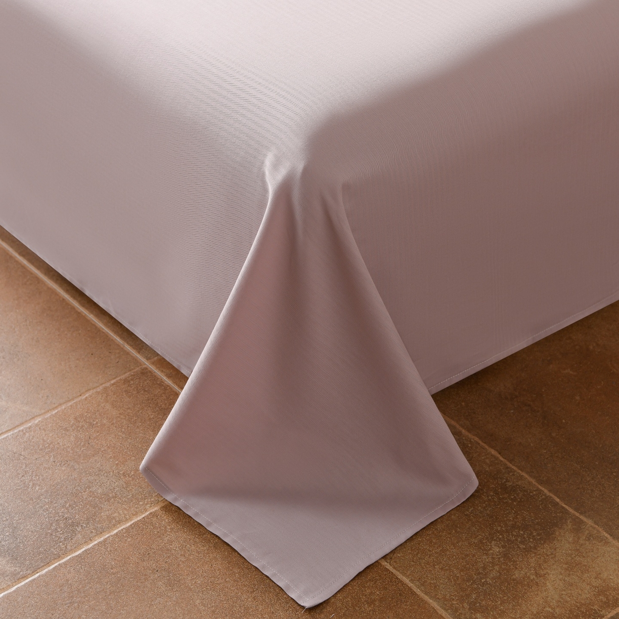 91家纺网 家纺一手货源 找家纺 （总）菡宝 2026新款人字纹全棉色织提花四件套-棕榈韵致 