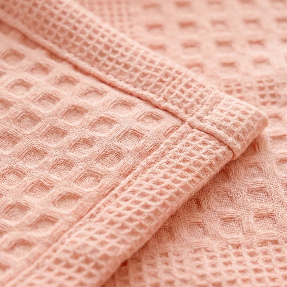 91家纺网 家纺一手货源 找家纺 娇兰毛巾 2026新款7a抗菌全棉安心棉毯盖毯艾格纱布毛巾被 粉色