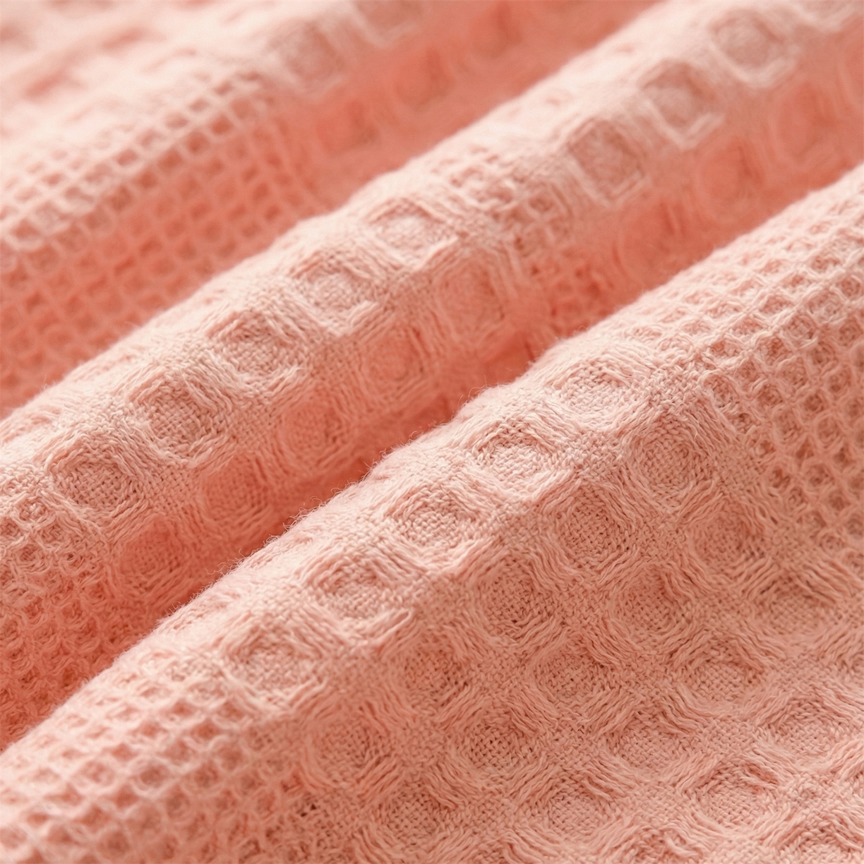 91家纺网 家纺一手货源 找家纺 娇兰毛巾 2026新款7a抗菌全棉安心棉毯盖毯艾格纱布毛巾被 粉色