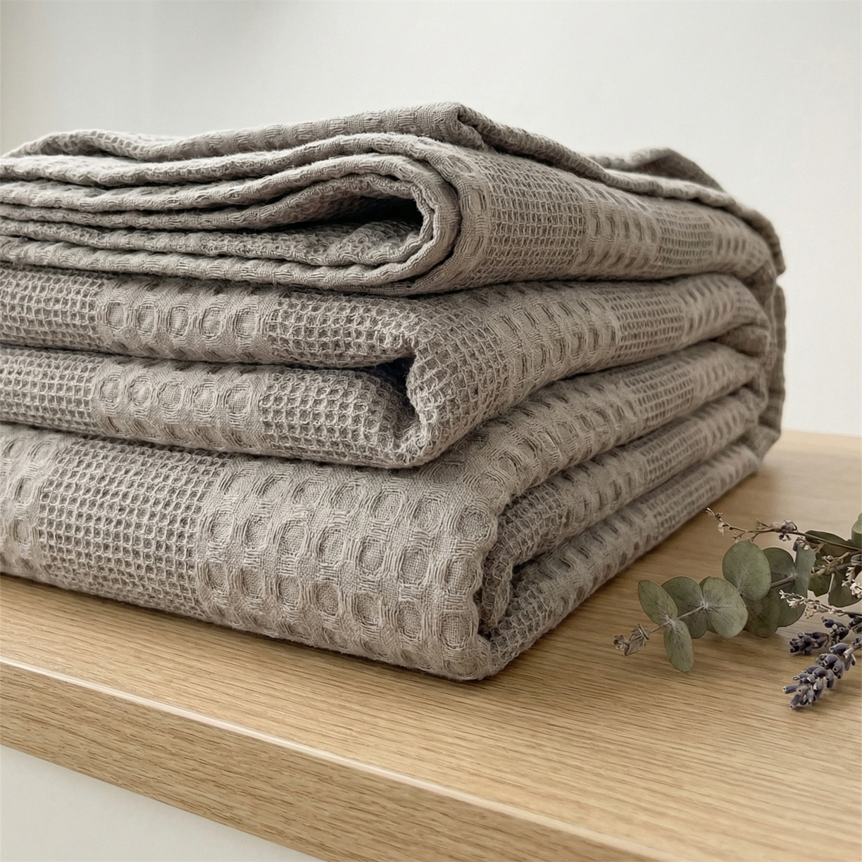 91家纺网 家纺一手货源 找家纺 娇兰毛巾 2026新款7a抗菌全棉安心棉毯盖毯艾格纱布毛巾被 浅灰