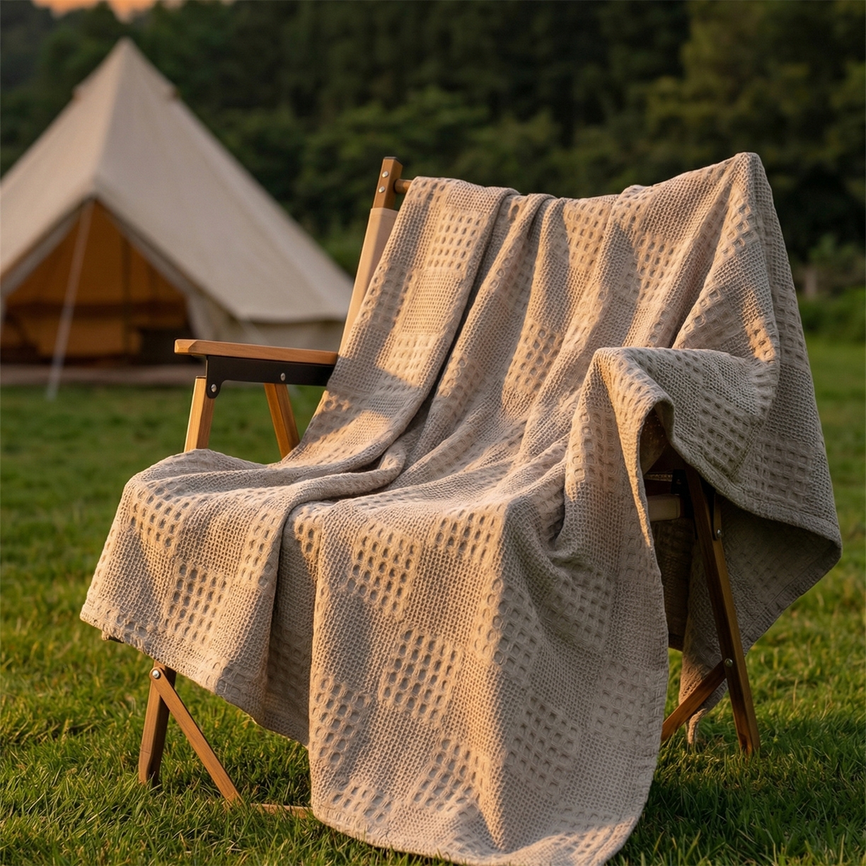 娇兰毛巾 2026新款7a抗菌全棉安心棉毯盖毯艾格纱布毛巾被 浅灰