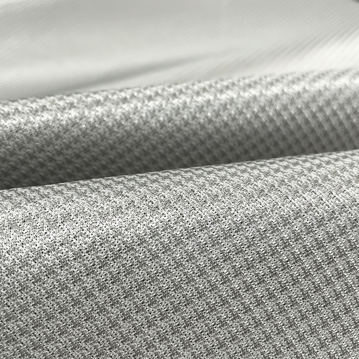 91家纺网 家纺一手货源 找家纺 航途席业 2025新款凉席三明治刺绣可水洗碳光冰丝席宽包边艾香系列 艾香千鸟格床笠款灰色