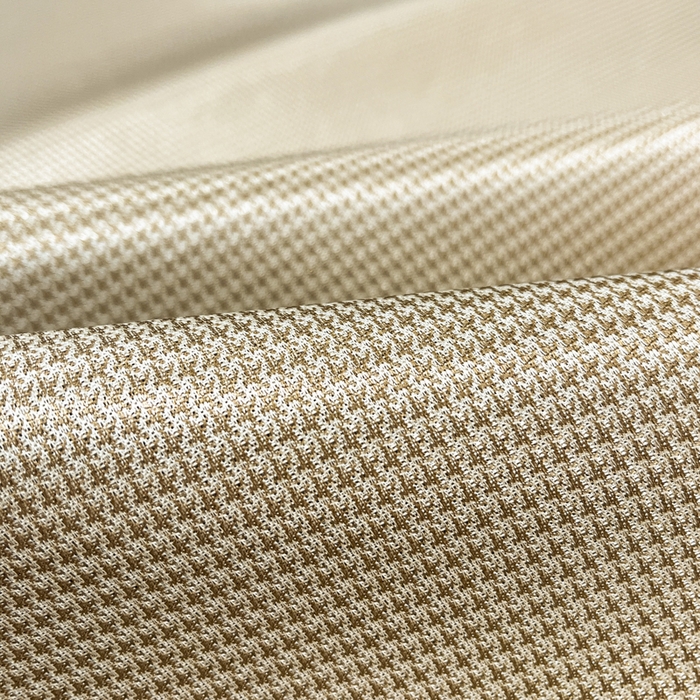 91家纺网 家纺一手货源 找家纺 航途席业 2025新款凉席三明治刺绣可水洗碳光冰丝席宽包边艾香系列 艾香千鸟格床笠款咖色