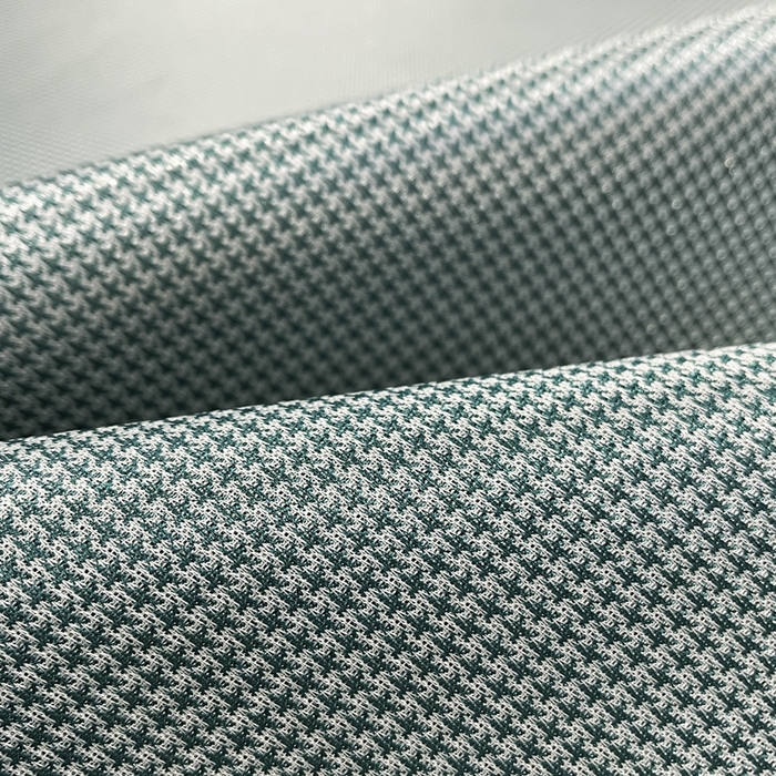 91家纺网 家纺一手货源 找家纺 航途席业 2025新款凉席三明治刺绣可水洗碳光冰丝席宽包边艾香系列 艾香千鸟格床笠款绿色