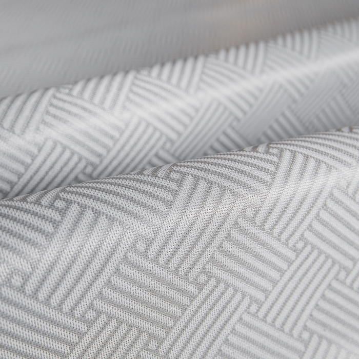 91家纺网 家纺一手货源 找家纺 航途席业 2025新款凉席三明治刺绣可水洗碳光冰丝席宽包边艾香系列 艾香冰丝席饼干-灰