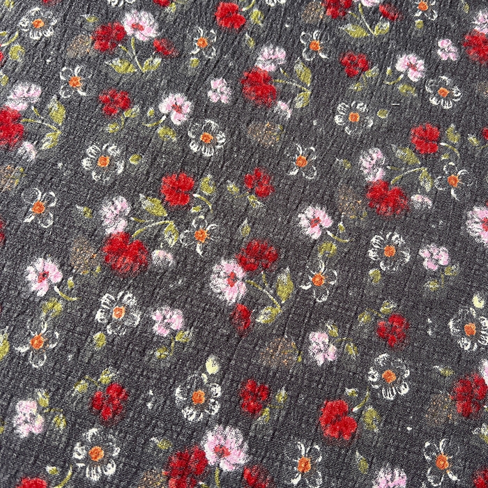 91家纺网 家纺一手货源 找家纺 水木坊 2025新款云感提花双层纱花边床单 复古玫瑰