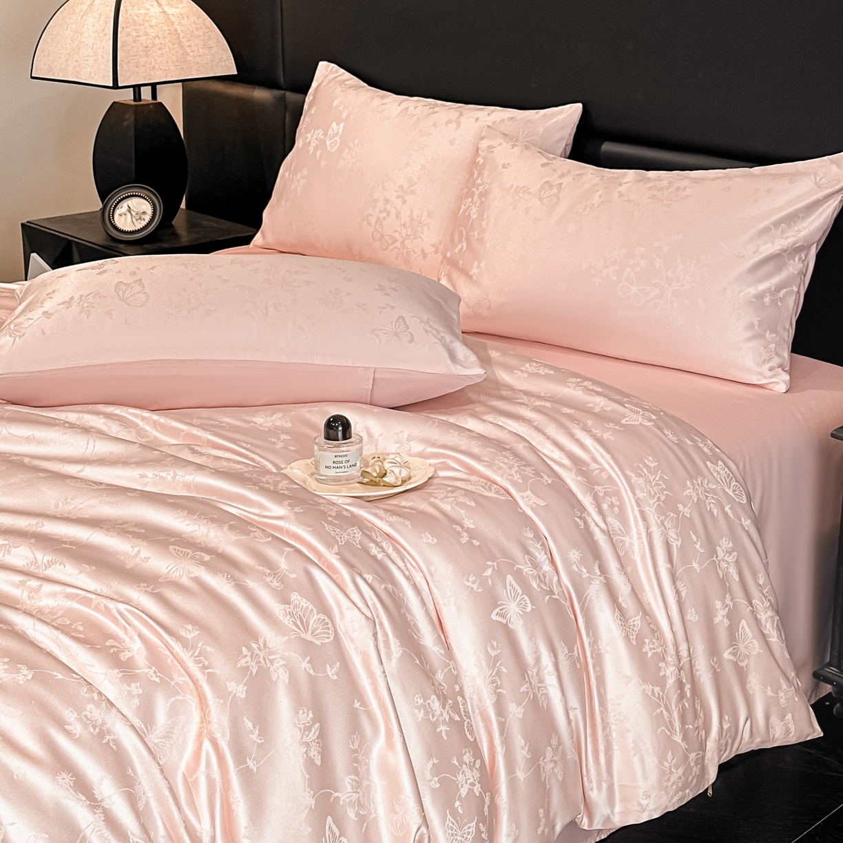 91家纺网 家纺一手货源 找家纺 （总）顺兴家居 2026新款提花水洗真丝四件套