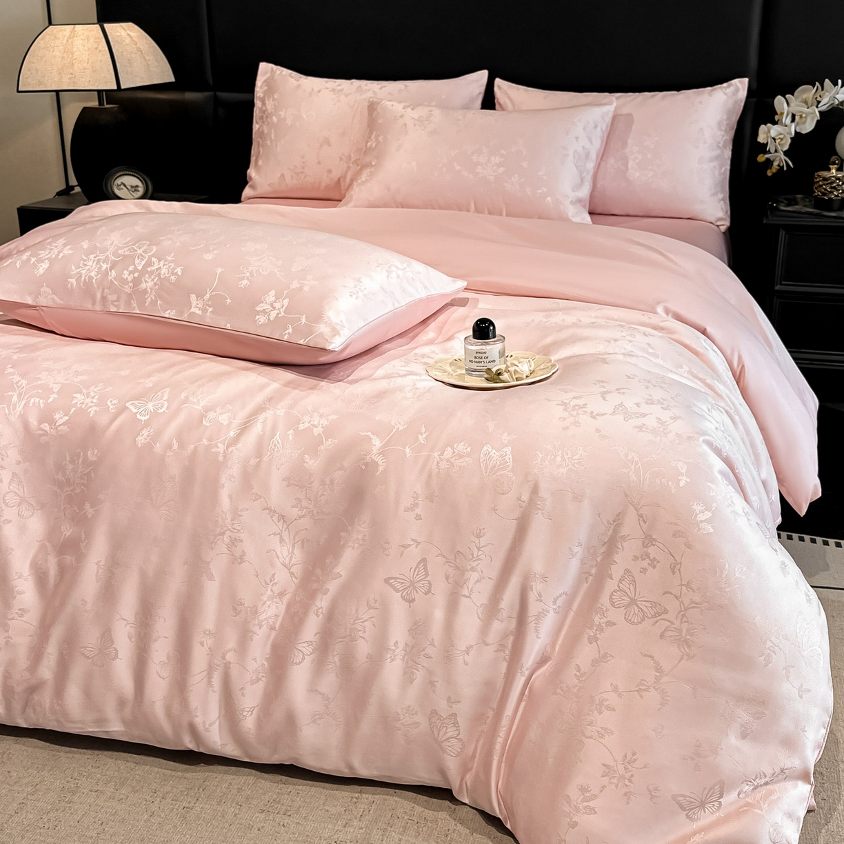 91家纺网 家纺一手货源 找家纺 （总）顺兴家居 2026新款提花水洗真丝四件套