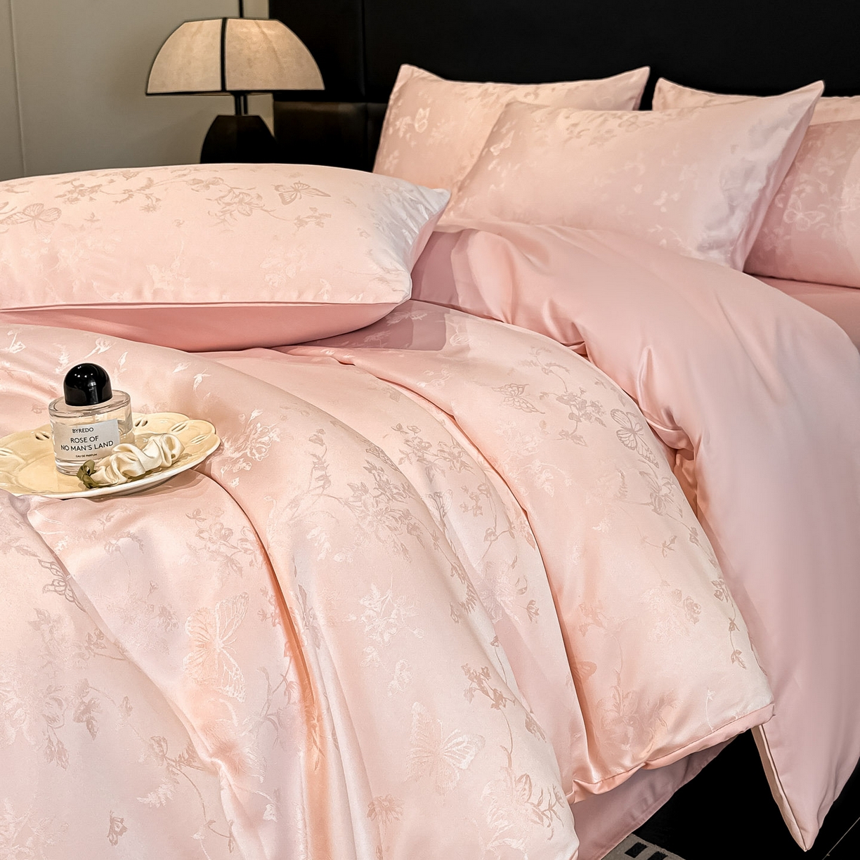 91家纺网 家纺一手货源 找家纺 （总）顺兴家居 2026新款提花水洗真丝四件套