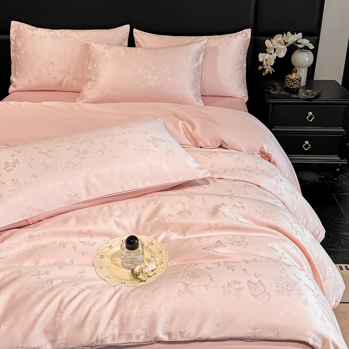 91家纺网 家纺一手货源 找家纺 （总）顺兴家居 2026新款提花水洗真丝四件套