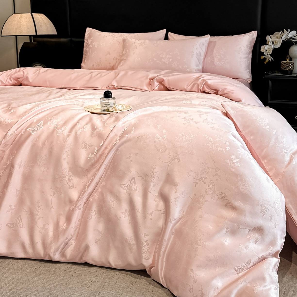 91家纺网 家纺一手货源 找家纺 （总）顺兴家居 2026新款提花水洗真丝四件套