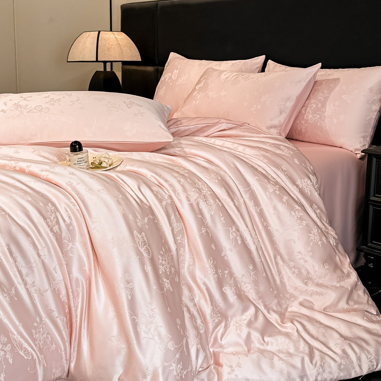 91家纺网 家纺一手货源 找家纺 （总）顺兴家居 2026新款提花水洗真丝四件套