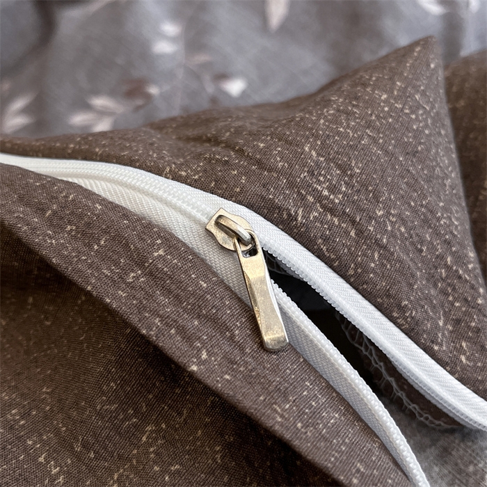 91家纺网 家纺一手货源 找家纺 圣比熊 2026春夏新款A类原麻纽扣四件套加厚被套床单宿舍双人床仿亚麻套件-最新款 花蕾