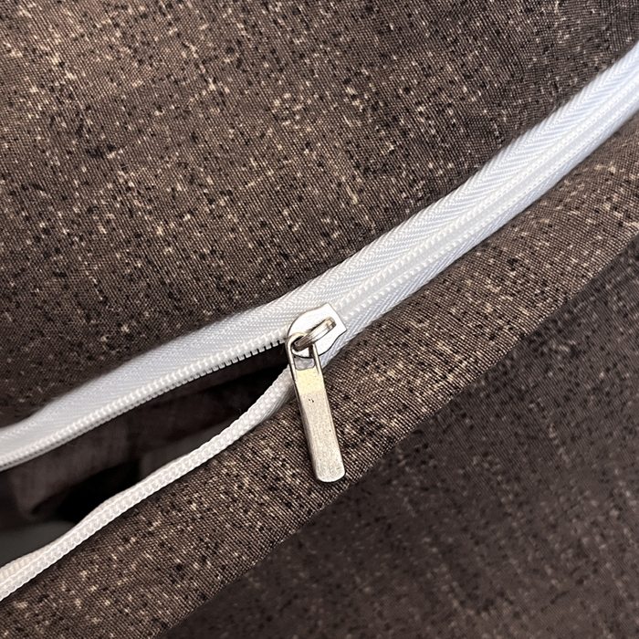 91家纺网 家纺一手货源 找家纺 圣比熊 2026春夏新款A类原麻纽扣四件套加厚被套床单宿舍双人床仿亚麻套件-最新款 金锦