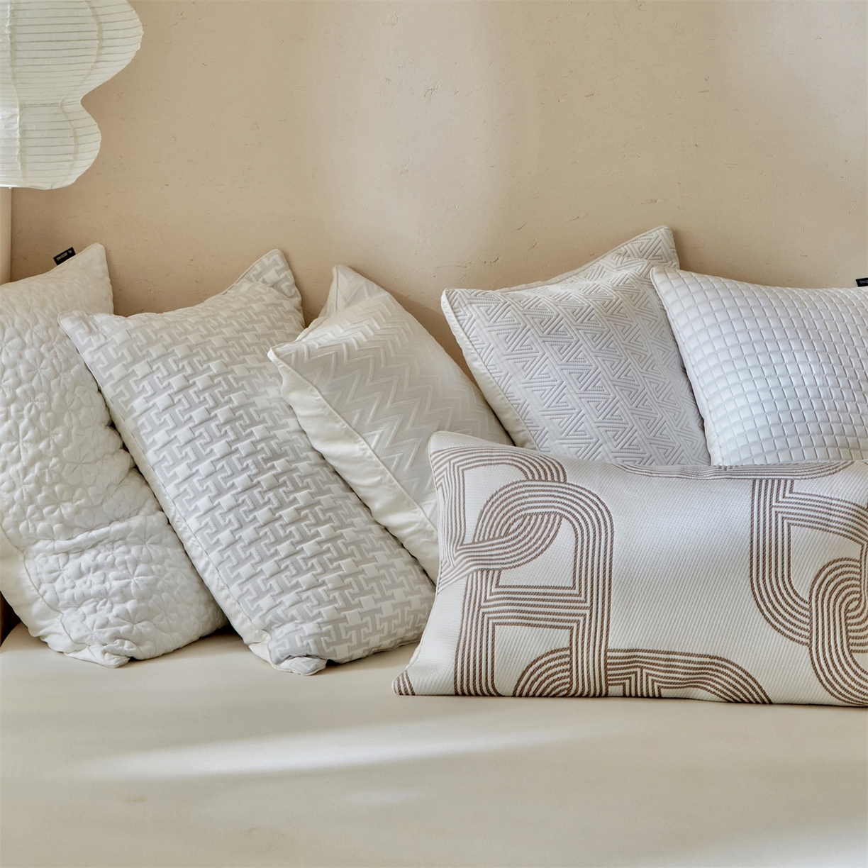 91家纺网 家纺一手货源 找家纺 傲蕾良品  2026新款出口韩国高分子冰丝软凉席【床笠&平铺款】 组合图