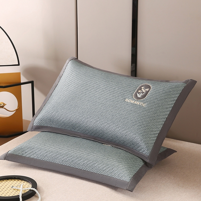 91家纺网 家纺一手货源 找家纺 （总）小牛席业 2026春夏新款霸王藤-铃兰夏凉枕 枕头枕芯