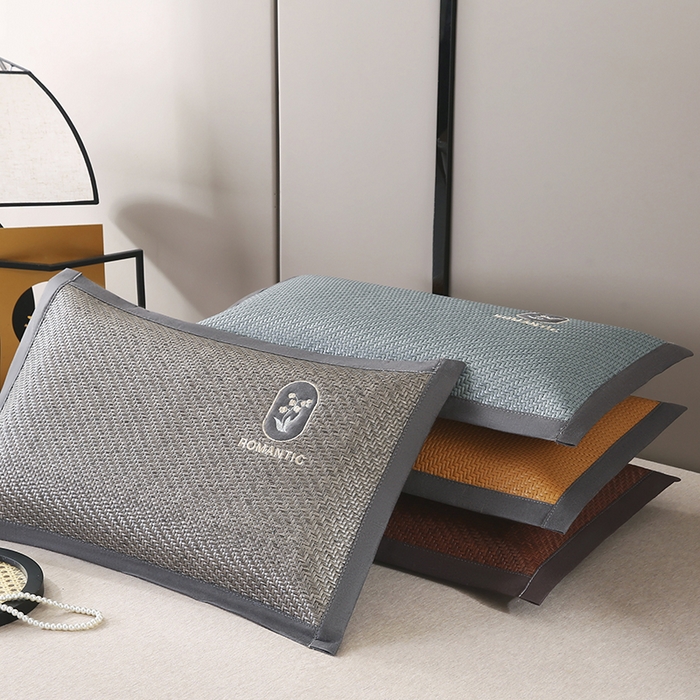 91家纺网 家纺一手货源 找家纺 小牛席业 2026新款加厚款碳光凉感印花冰丝席凉席席子 彩色煤球