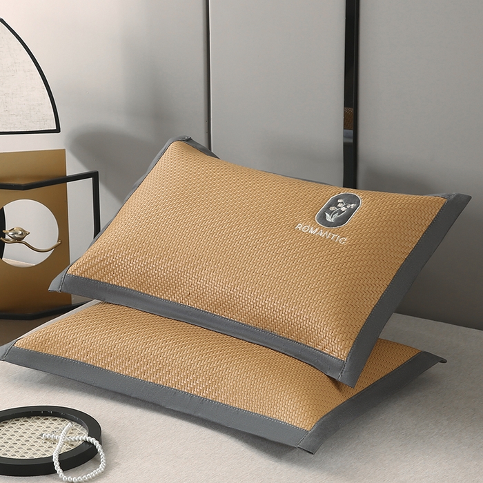 91家纺网 家纺一手货源 找家纺 （总）小牛席业 2026春夏新款霸王藤-铃兰夏凉枕 枕头枕芯