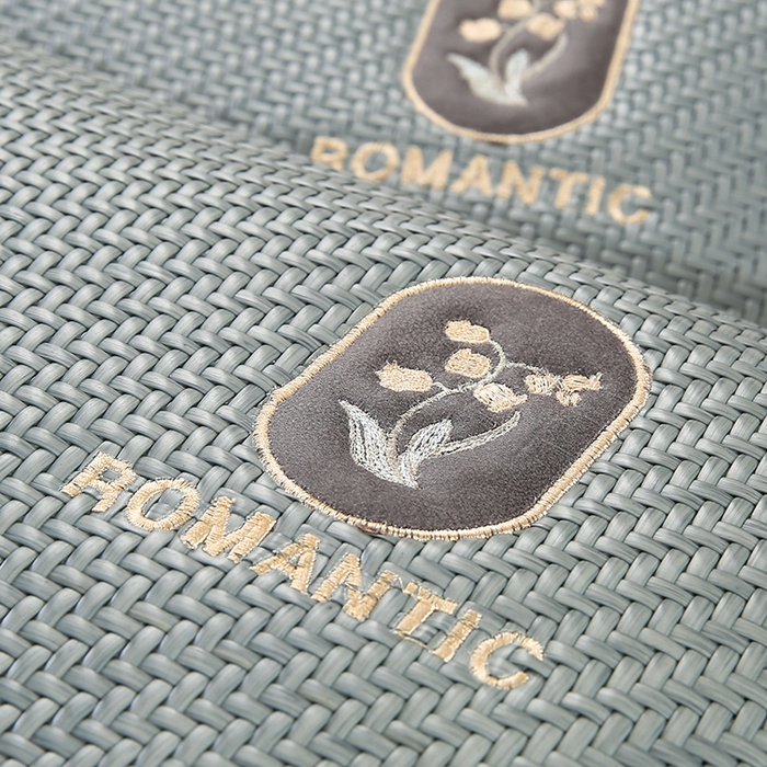 91家纺网 家纺一手货源 找家纺 小牛席业 2026春夏新款霸王藤-铃兰夏凉枕 枕头枕芯 霸王藤铃兰【夏凉枕】-蓝色