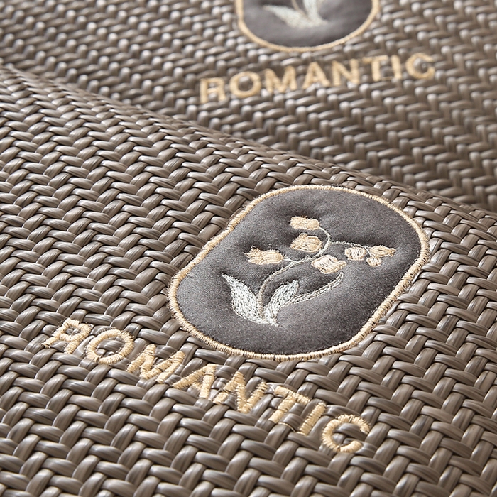 91家纺网 家纺一手货源 找家纺 小牛席业 2026春夏新款霸王藤-铃兰夏凉枕 枕头枕芯 霸王藤铃兰【夏凉枕】-灰色