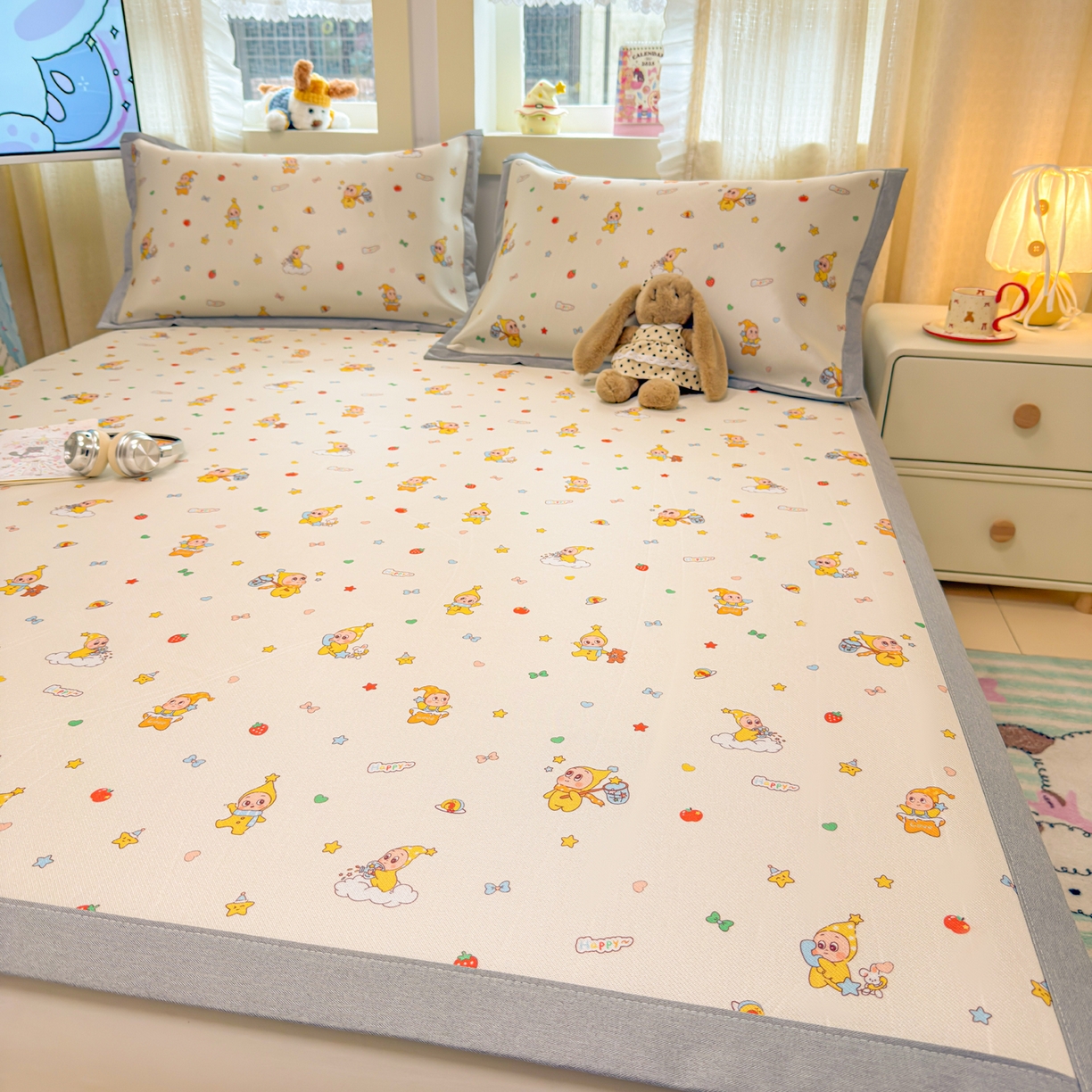 91家纺网 家纺一手货源 找家纺 （总）慕尚家纺 2026新款凉感冰丝凉席席子