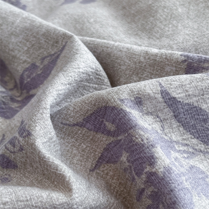 91家纺网 家纺一手货源 找家纺 梦舒羽 2026春夏新款A类原麻纽扣四件套加厚被套床单宿舍双人床仿亚麻套件-最新款 古堡花园-紫