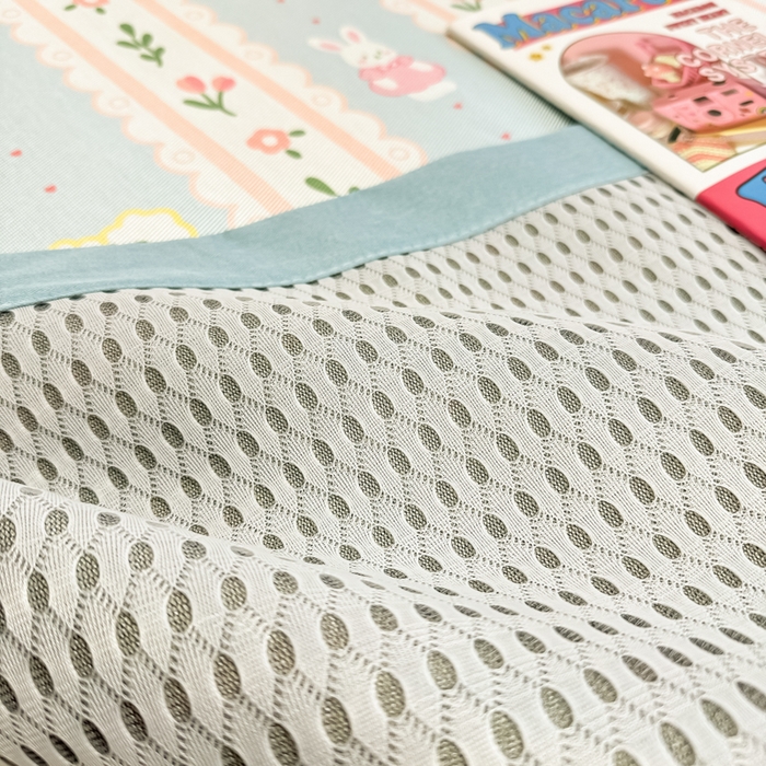 91家纺网 家纺一手货源 找家纺 慕尚家纺 2026新款凉感冰丝凉席席子 花园兔