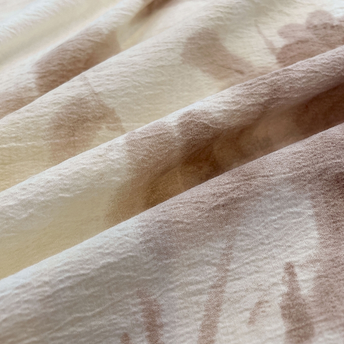 91家纺网 家纺一手货源 找家纺 梦舒羽 2026春夏新款A类原麻纽扣四件套加厚被套床单宿舍双人床仿亚麻套件-最新款 花盏如约