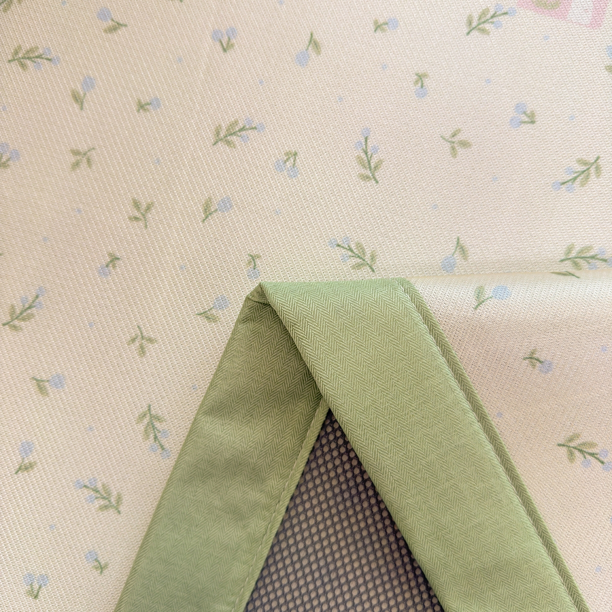 91家纺网 家纺一手货源 找家纺 慕尚家纺 2026新款凉感冰丝凉席席子 绿叶动物们