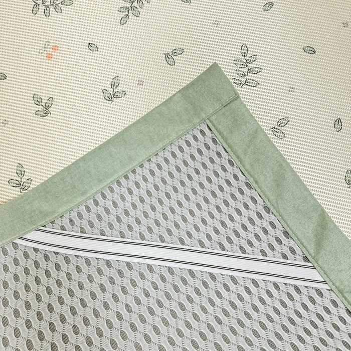 91家纺网 家纺一手货源 找家纺 慕尚家纺 2026新款凉感冰丝凉席席子 皮卡熊