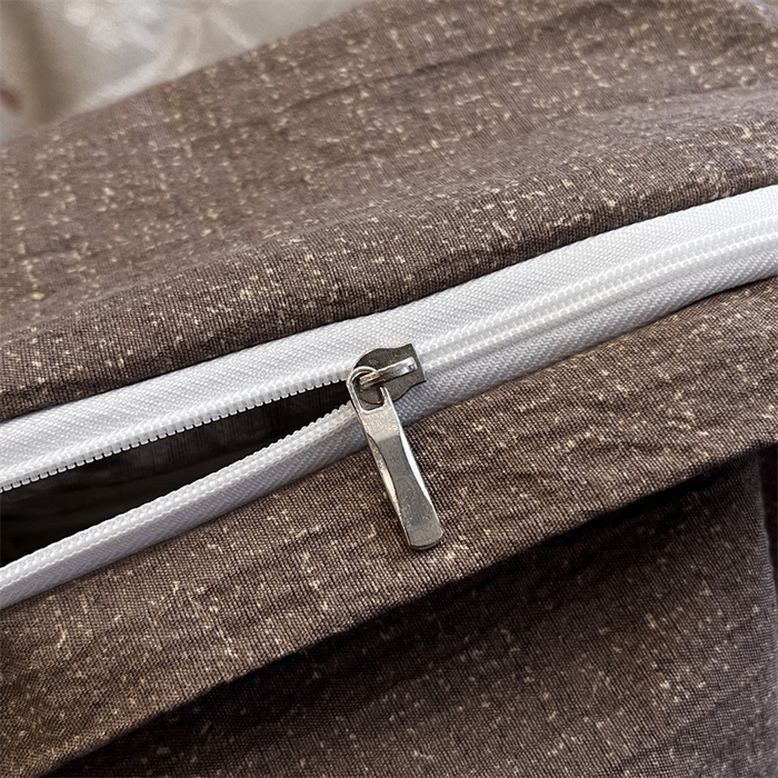 91家纺网 家纺一手货源 找家纺 梦舒羽 2026春夏新款A类原麻纽扣四件套加厚被套床单宿舍双人床仿亚麻套件-最新款 山花浪漫