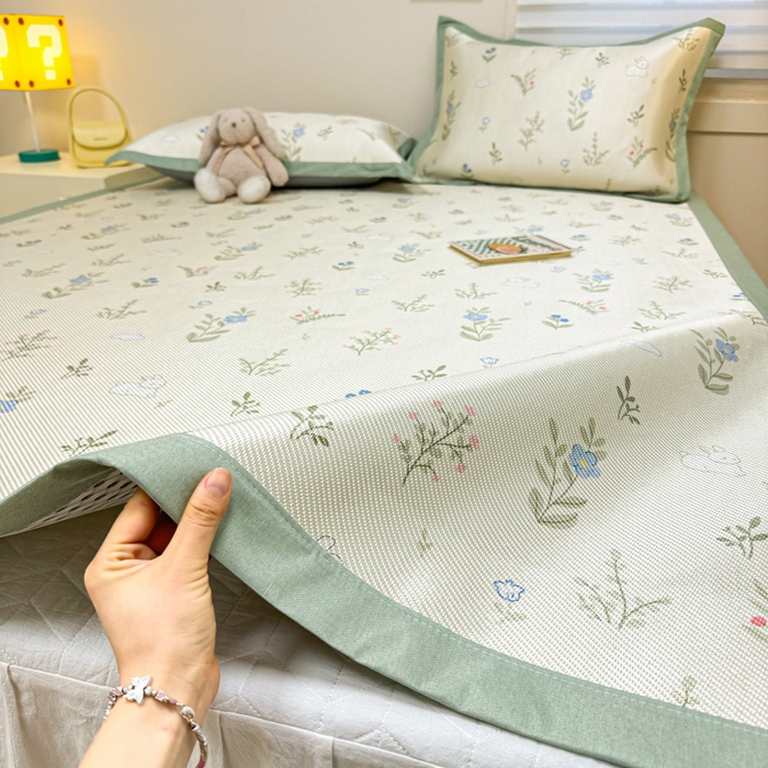 慕尚家纺 2026新款凉感冰丝凉席席子 小兔叽
