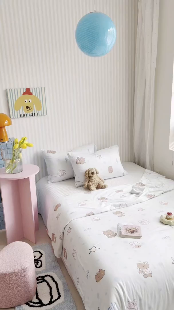 91家纺网 家纺一手货源 找家纺 （总）桃子家居 2026新款A类卡通小清新奶乎乎高品质牛奶丝软糯针织棉嵌绳工艺夏被系列