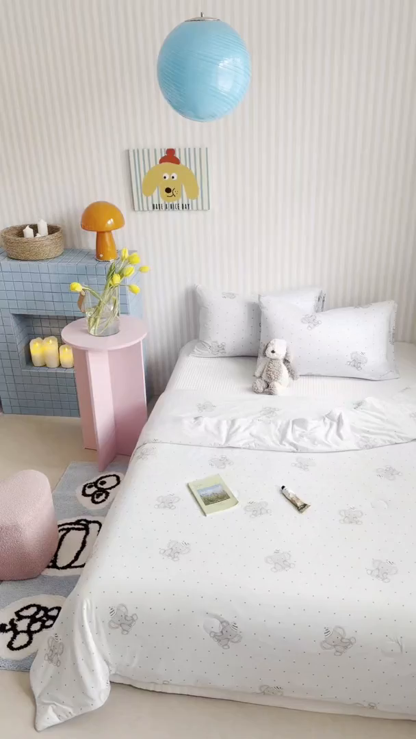 91家纺网 家纺一手货源 找家纺 桃子家居 2026新款A类卡通小清新奶乎乎高品质牛奶丝软糯针织棉嵌绳工艺夏被系列 针织嵌绳-奶雾小象