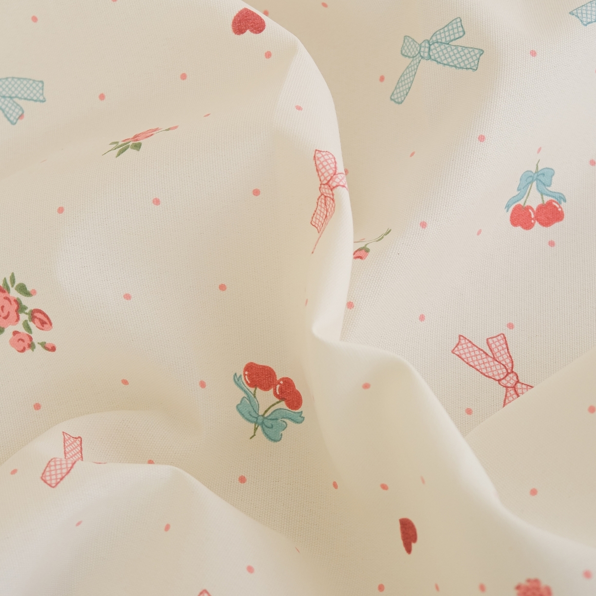 91家纺网 家纺一手货源 找家纺 慕绸家纺（原萌宝老粗布厂家） 2026新款原棉细纱工艺款亲肤柔软老粗布床单凉席席子春夏热门款-直播热卖圆角花边款 铃兰结