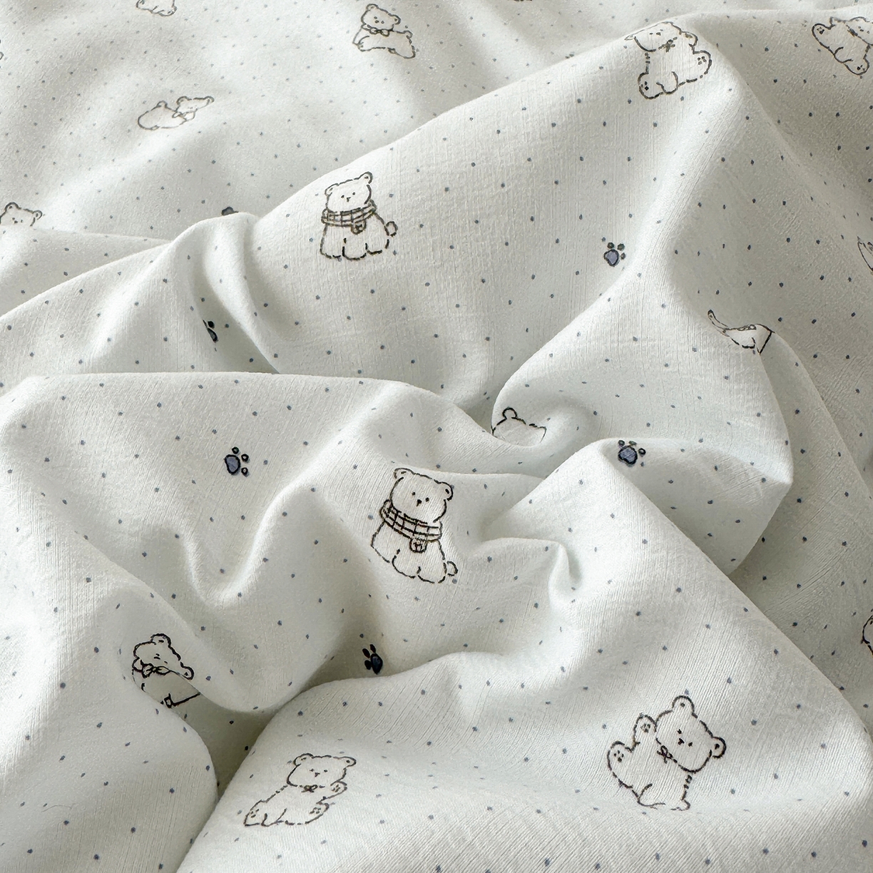 91家纺网 家纺一手货源 找家纺 景眠 2026春夏新款花边款大豆夏被夏凉被空调被 淘气小熊