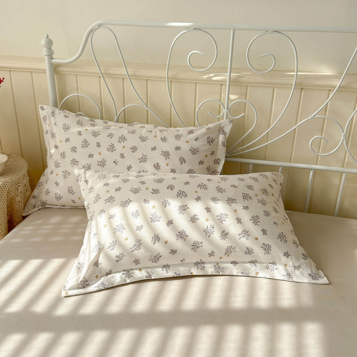 91家纺网 家纺一手货源 找家纺 景眠 2026春夏新款花边款大豆夏被夏凉被空调被 梅梅梨落