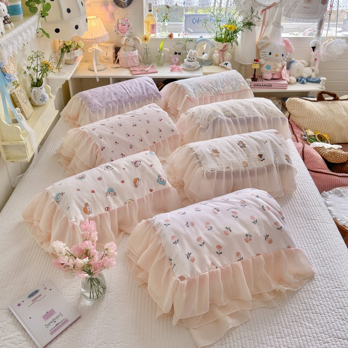 91家纺网 家纺一手货源 找家纺 （总）港岛妹妹 2026新款雪纺花边夏被夏凉被空调被