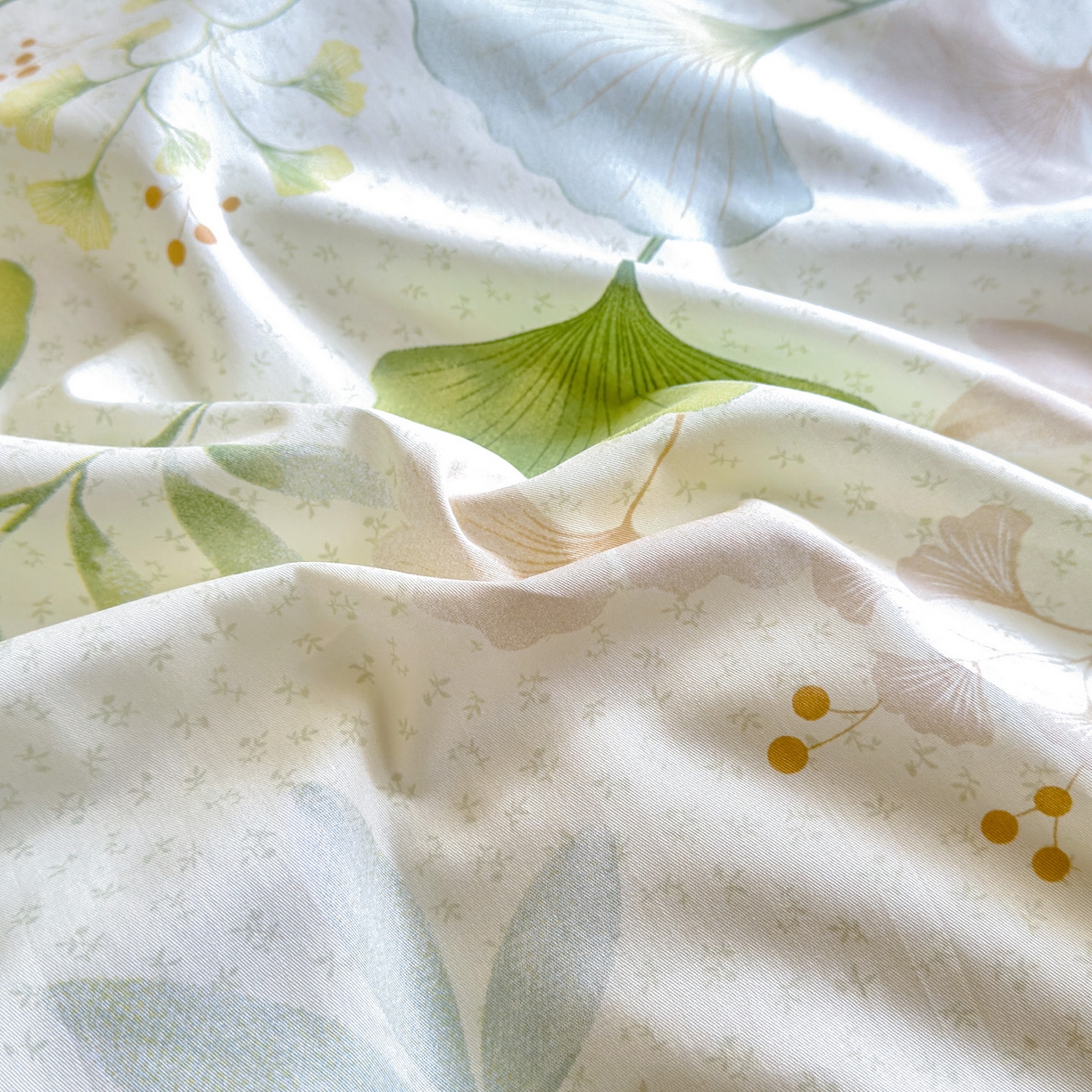 91家纺网 家纺一手货源 找家纺 洺兰家居 2026新款全棉纯棉13070小清新印花四件套 优雅生活