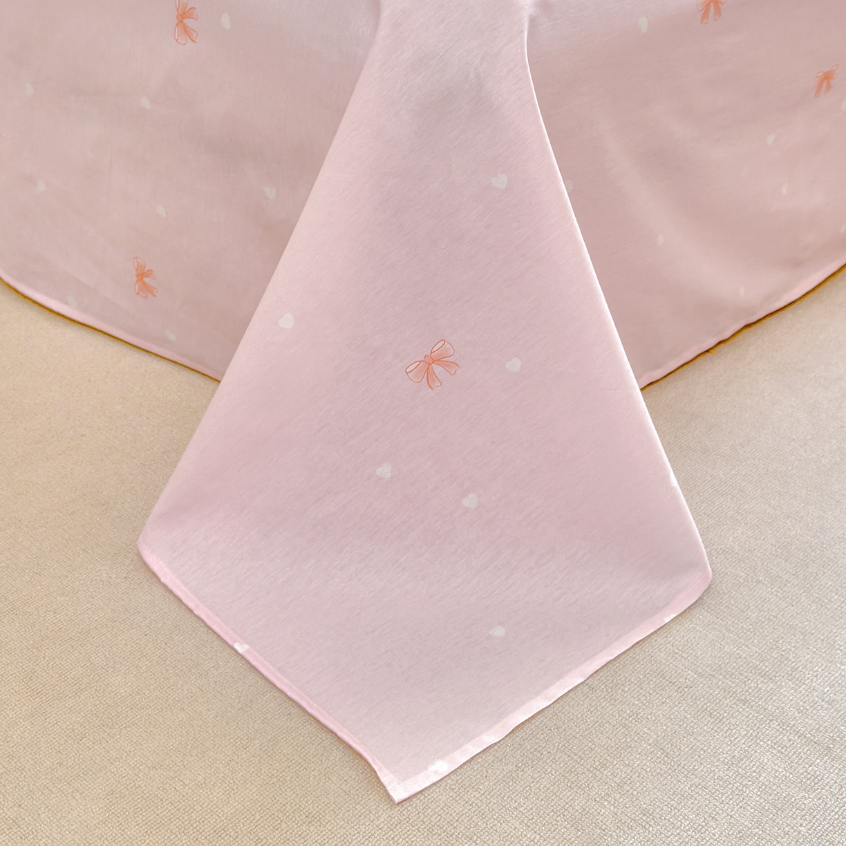 91家纺网 家纺一手货源 找家纺 洺兰家居 2026新款全棉纯棉13070小清新印花四件套 伊春园