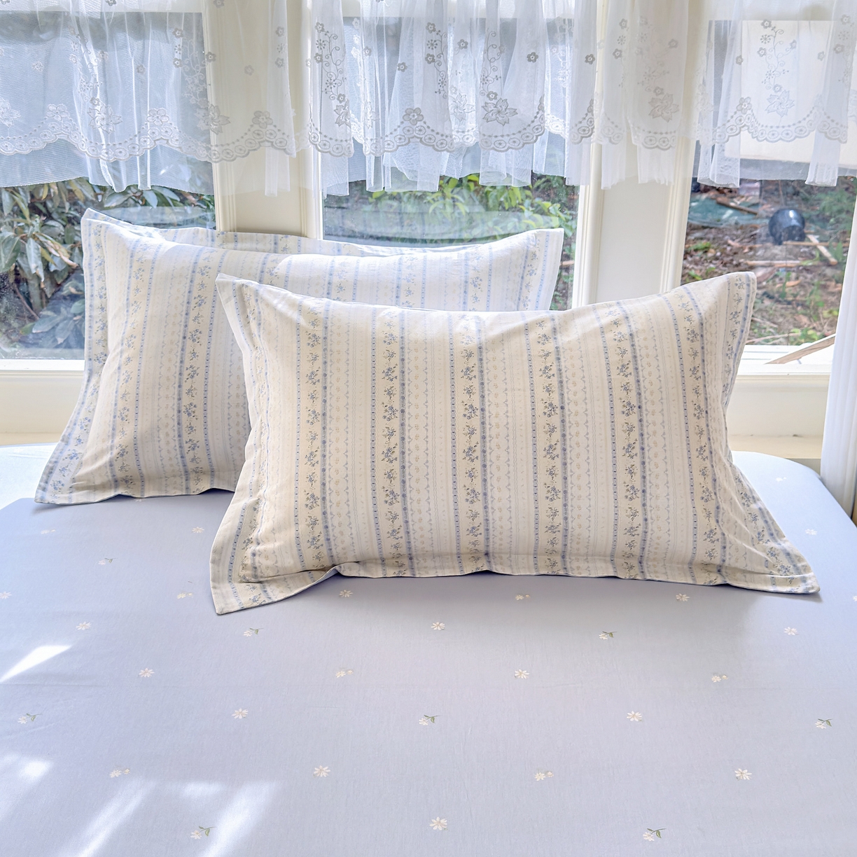 91家纺网 家纺一手货源 找家纺 洺兰家居 2026新款全棉纯棉13070小清新印花四件套 海岛假日