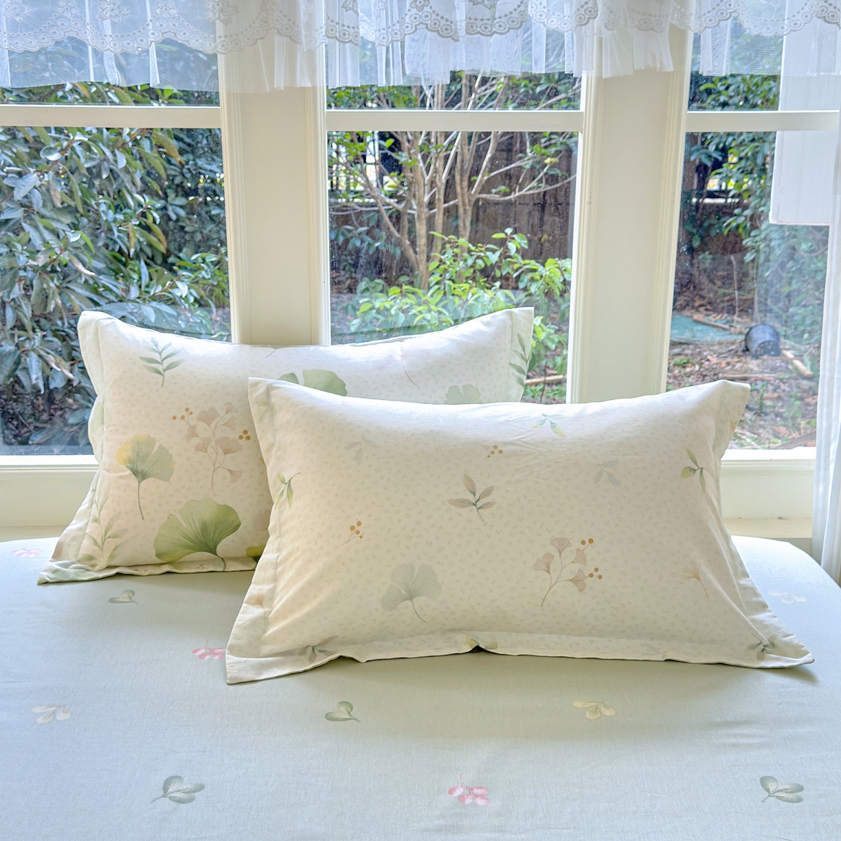 91家纺网 家纺一手货源 找家纺 洺兰家居 2026新款全棉纯棉13070小清新印花四件套 优雅生活