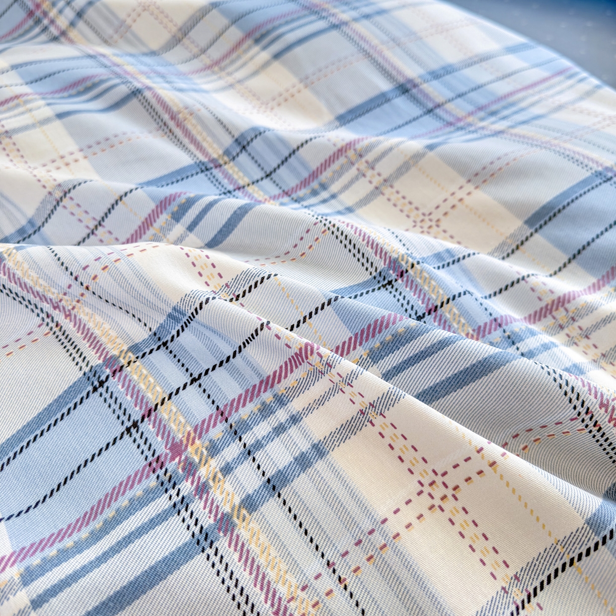 91家纺网 家纺一手货源 找家纺 洺兰家居 2026新款全棉纯棉13070小清新印花单被套被套单件 艾丽娅