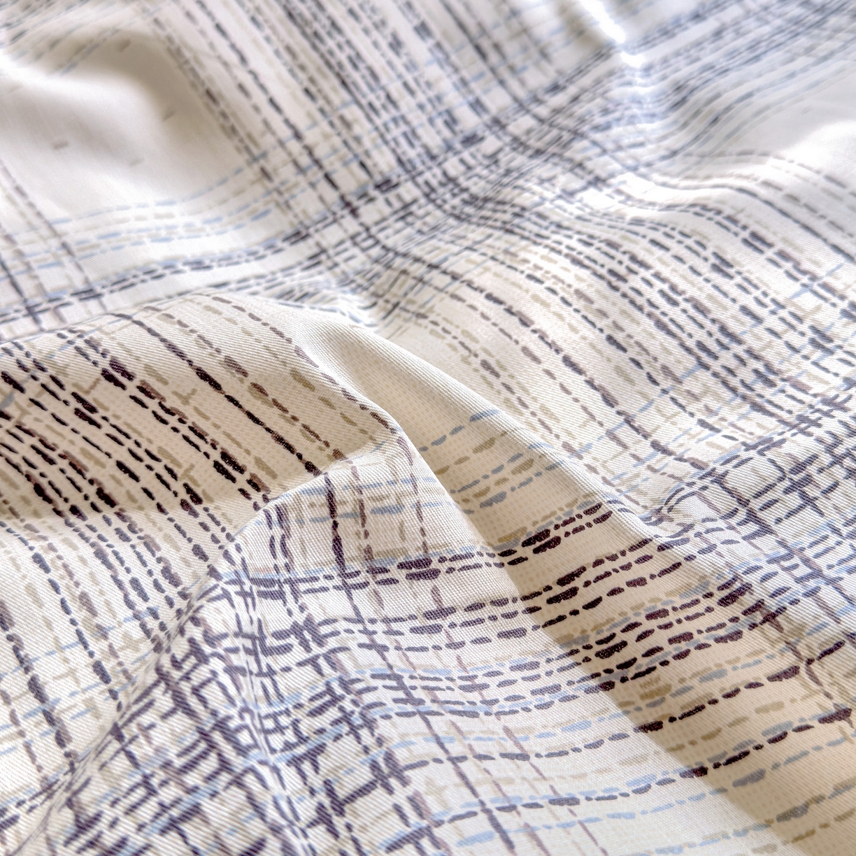 91家纺网 家纺一手货源 找家纺 洺兰家居 2026新款全棉纯棉13070小清新印花单被套被套单件 卡特