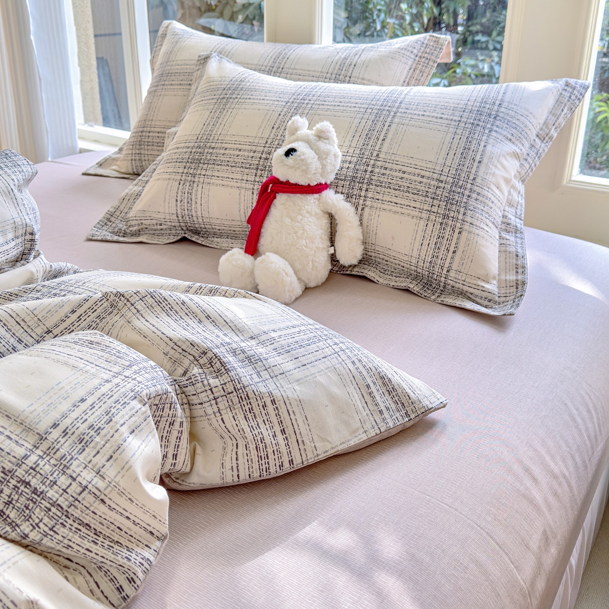 91家纺网 家纺一手货源 找家纺 洺兰家居 2026新款全棉纯棉13070小清新印花单被套被套单件 卡特